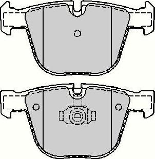 Comline ADB01742 - Kit de plaquettes de frein, frein à disque cwaw.fr