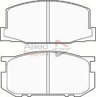 Comline ADB0332 - Kit de plaquettes de frein, frein à disque cwaw.fr