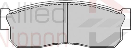 Comline ADB0207 - Kit de plaquettes de frein, frein à disque cwaw.fr