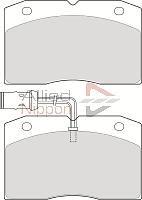 Comline ADB1437 - Kit de plaquettes de frein, frein à disque cwaw.fr