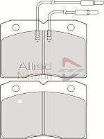 Comline ADB11047 - Kit de plaquettes de frein, frein à disque cwaw.fr