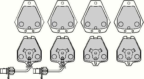 Comline ADB11764 - Kit de plaquettes de frein, frein à disque cwaw.fr