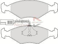 Comline ADB1228 - Kit de plaquettes de frein, frein à disque cwaw.fr