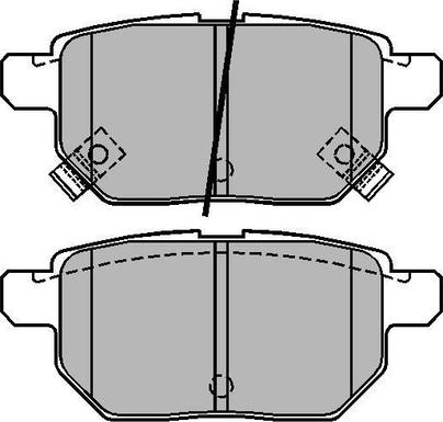 Comline ADB31730 - Kit de plaquettes de frein, frein à disque cwaw.fr