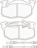 Comline ADB2198 - Kit de plaquettes de frein, frein à disque cwaw.fr