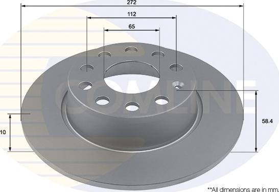 Comline ADC4009 - Disque de frein cwaw.fr