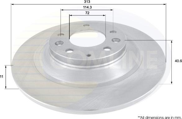 Comline ADC0467 - Disque de frein cwaw.fr