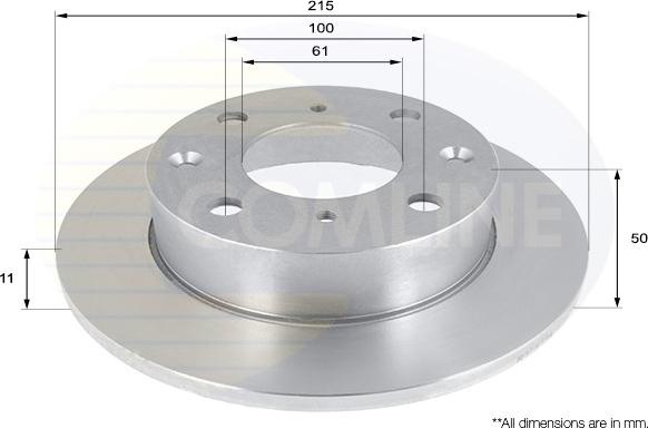 Comline ADC0501 - Disque de frein cwaw.fr