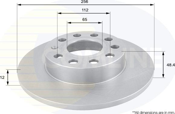 Comline ADC1448 - Disque de frein cwaw.fr