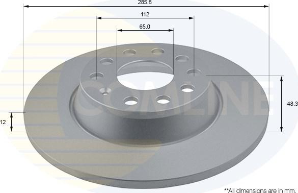 Comline ADC1467 - Disque de frein cwaw.fr