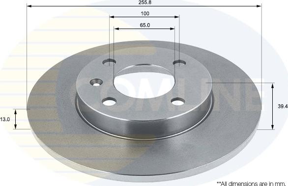 Comline ADC1403 - Disque de frein cwaw.fr