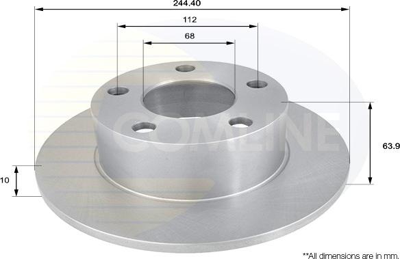 Comline ADC1427 - Disque de frein cwaw.fr