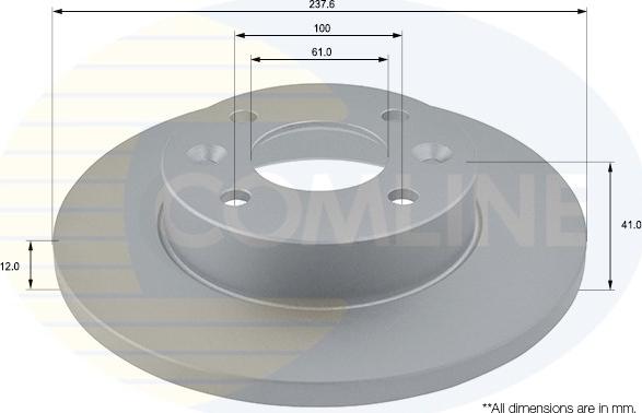 Comline ADC1503 - Disque de frein cwaw.fr