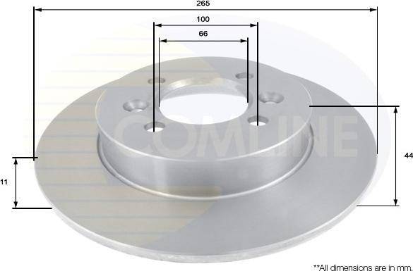 Comline ADC1527 - Disque de frein cwaw.fr