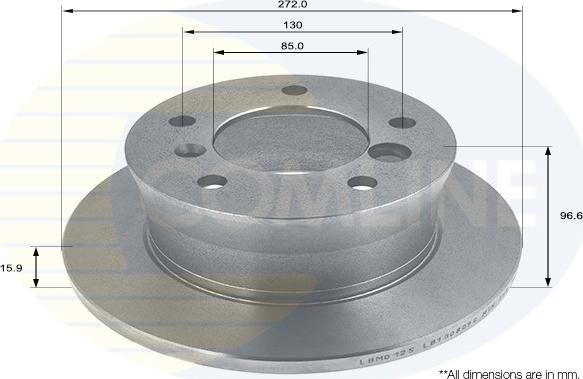 Comline ADC1609 - Disque de frein cwaw.fr