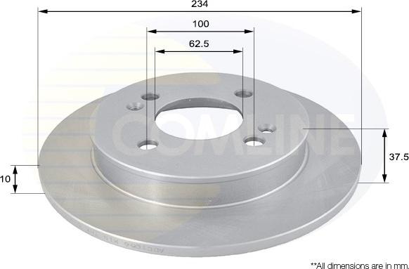 Comline ADC1056 - Disque de frein cwaw.fr