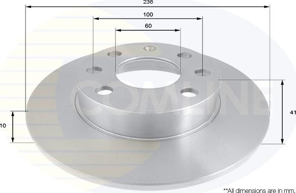 Comline ADC1103 - Disque de frein cwaw.fr