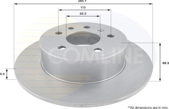 Comline ADC1122 - Disque de frein cwaw.fr