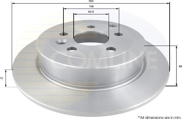 Comline ADC1326 - Disque de frein cwaw.fr