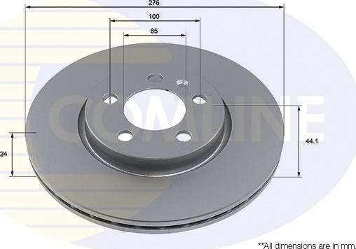 Comline ADC2992V - Disque de frein cwaw.fr