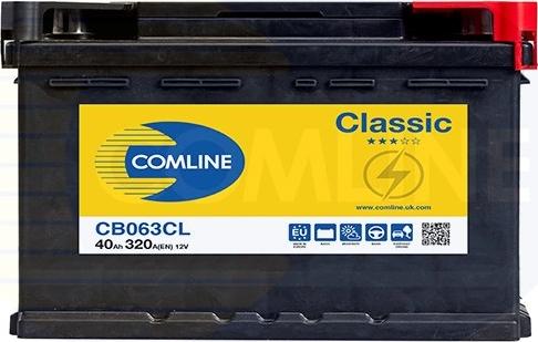 Comline CB063CL - Batterie de démarrage cwaw.fr