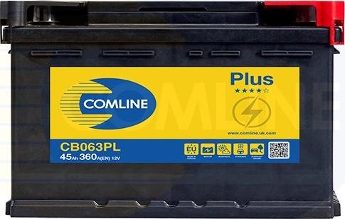 Comline CB063PL - Batterie de démarrage cwaw.fr