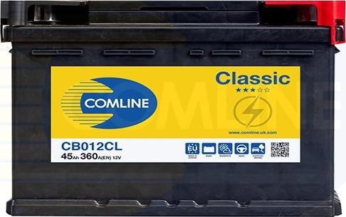 Comline CB012CL - Batterie de démarrage cwaw.fr