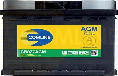 Comline CB027AGM - Batterie de démarrage cwaw.fr