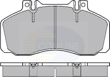 Comline CBP9002 - Kit de plaquettes de frein, frein à disque cwaw.fr