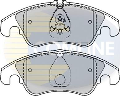 Comline CBP01789 - Kit de plaquettes de frein, frein à disque cwaw.fr