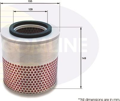 Comline CIZ12520 - Filtre à air cwaw.fr
