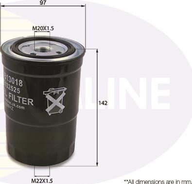 Comline CMB13018 - Filtre à carburant cwaw.fr