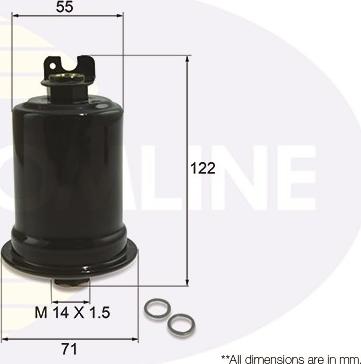 Comline CMB13013 - Filtre à carburant cwaw.fr