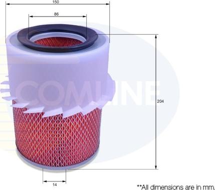 Comline CMB12399 - Filtre à air cwaw.fr