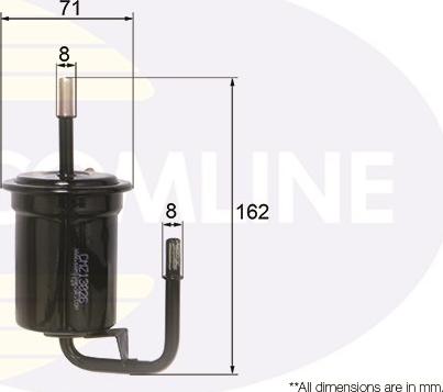 Comline CMZ13026 - Filtre à carburant cwaw.fr