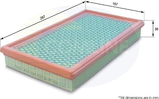 Comline CMZ12010 - Filtre à air cwaw.fr