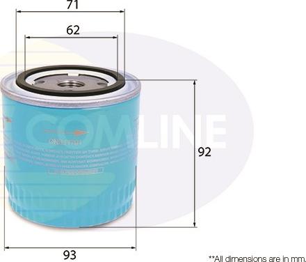 Comline CNS11701 - Filtre à huile cwaw.fr