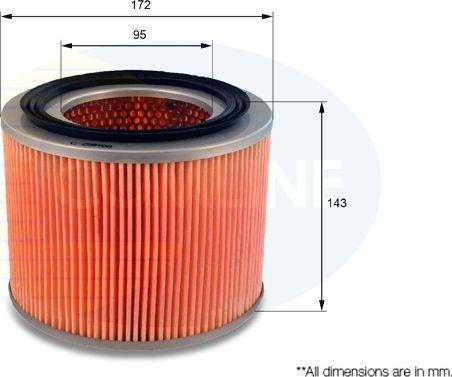 Comline CNS12300 - Filtre à air cwaw.fr