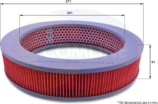 Comline CNS12206 - Filtre à air cwaw.fr