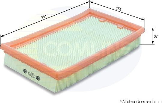 Comline CSZ12610 - Filtre à air cwaw.fr