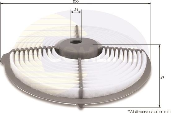 Comline CTY12157 - Filtre à air cwaw.fr