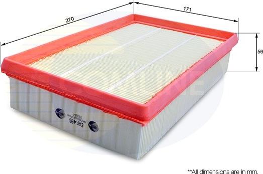 Comline EAF495 - Filtre à air cwaw.fr