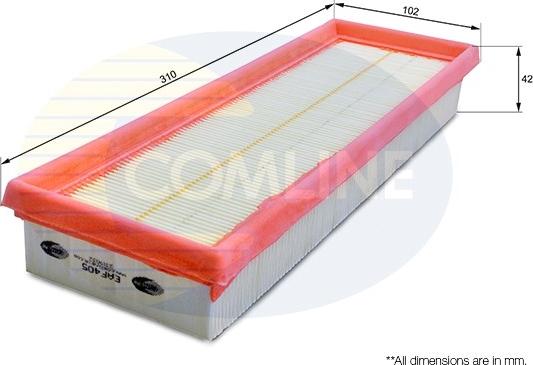 Comline EAF405 - Filtre à air cwaw.fr