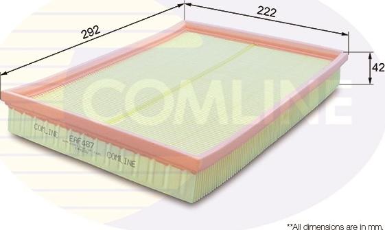 Comline EAF487 - Filtre à air cwaw.fr