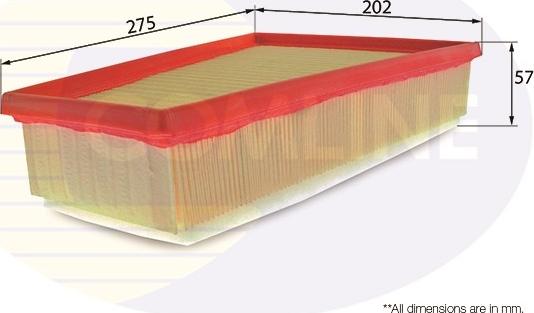 Comline EAF428 - Filtre à air cwaw.fr