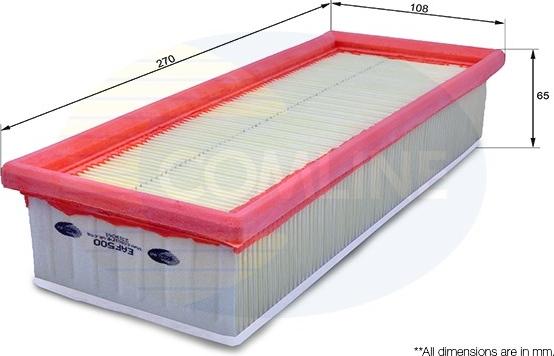 Comline EAF500 - Filtre à air cwaw.fr