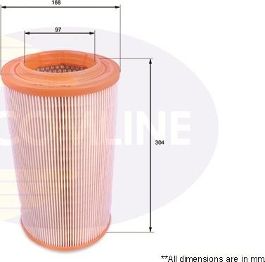 Comline EAF646 - Filtre à air cwaw.fr