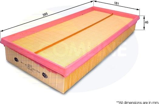 Comline EAF602 - Filtre à air cwaw.fr