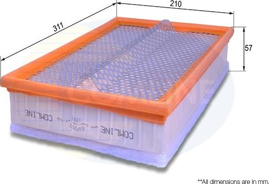 Comline EAF057 - Filtre à air cwaw.fr