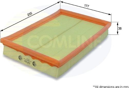 Comline EAF009 - Filtre à air cwaw.fr